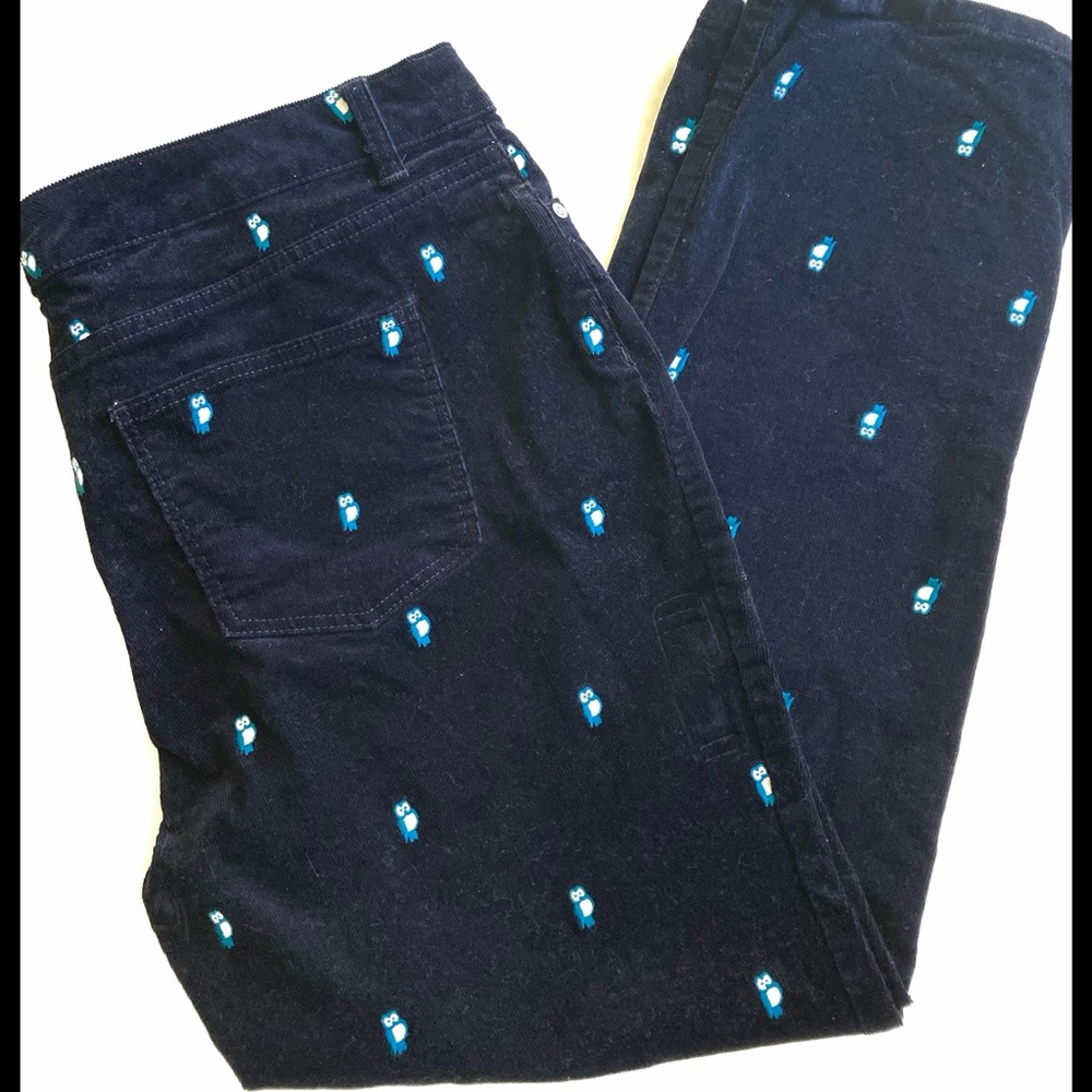 Price drop 🫳🎤Talbots Owl Corduroy Pants